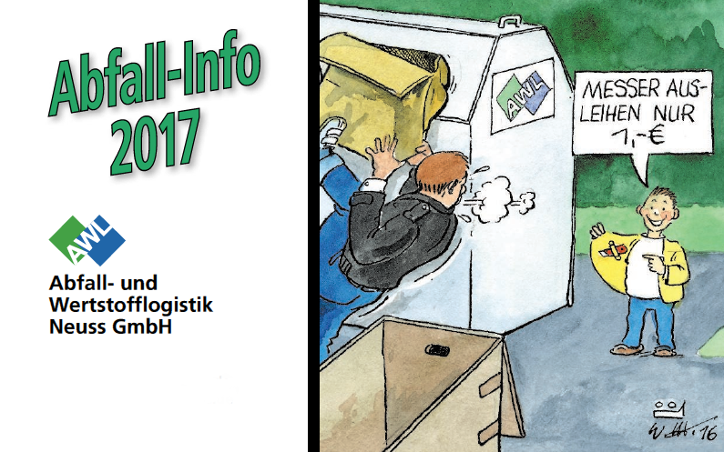 Abfall-Info 2017 wird verteilt