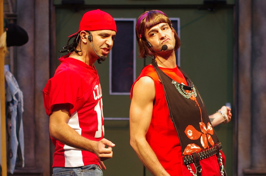 Die Q Brothers zeigen eine Hip-Hop-Interpretation der „Zwei Herren aus Verona“. Foto: Q Brothers / Pete Guither, Illinois Shakespeare Festival