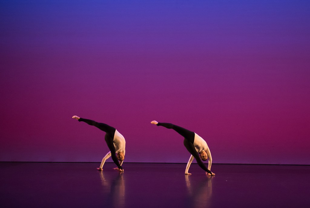 © Hugo Glendinning: Michael Clark Company / Tänzer: Kieran Page und Melissa Hetherington