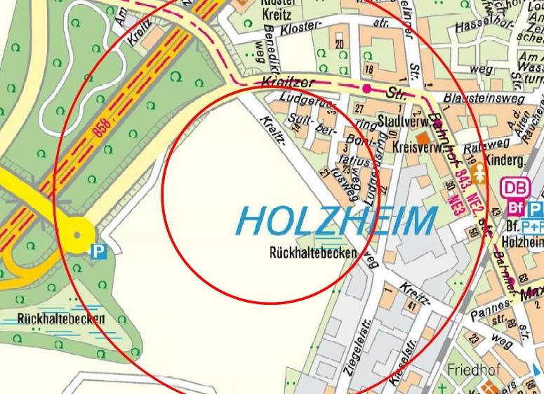 Bombenfund in Holzheim