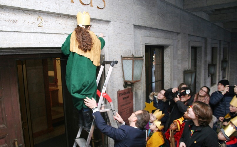 Sternsinger im Rathaus