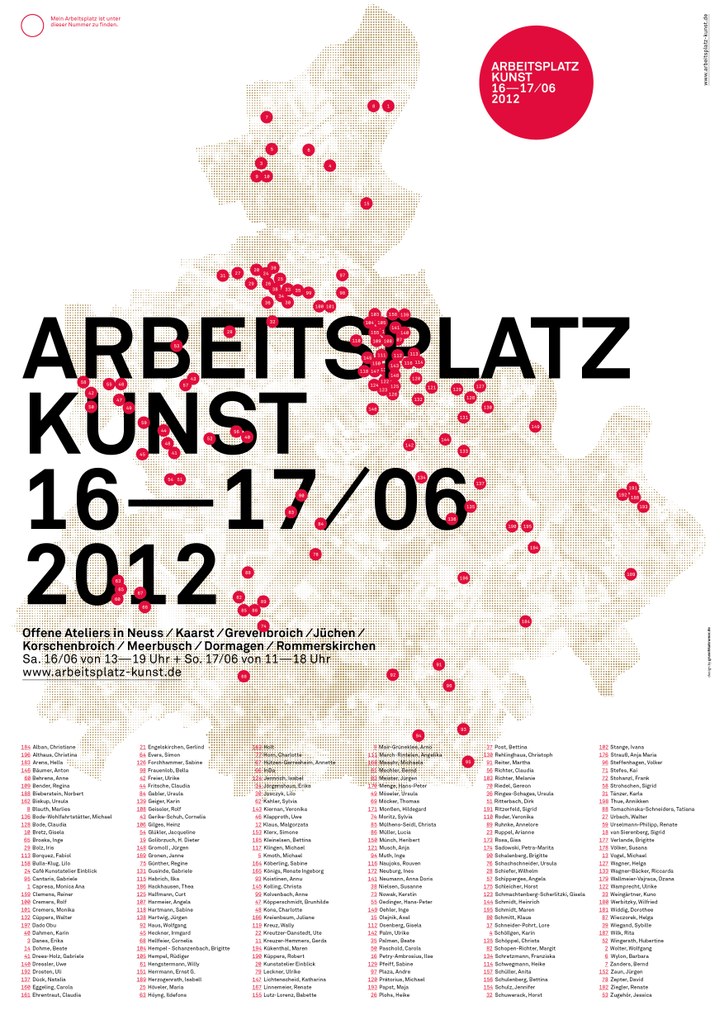 Arbeitsplatz Kunst 2012