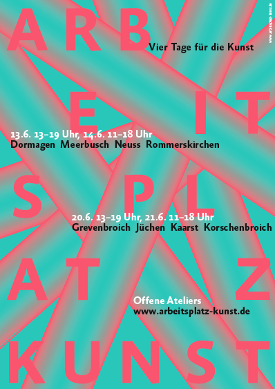 Arbeitsplatz Kunst 13.-14.06. und 20.-21.06.2015