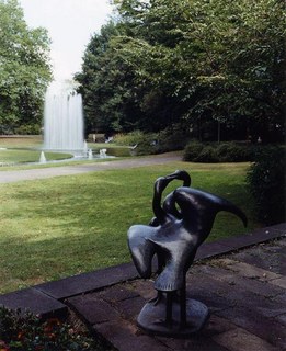 Kraniche von G. Happekotte, Stadtgarten, 1965