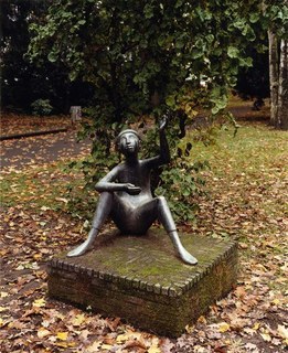 Knabe von M. Groove-Markovic, Stadtgarten, 1965
