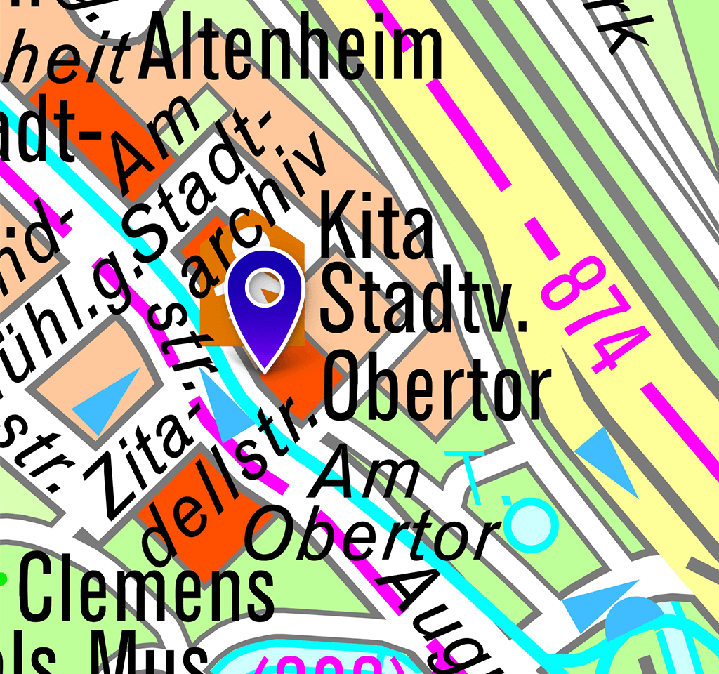 Obertor: Lageplan 2018