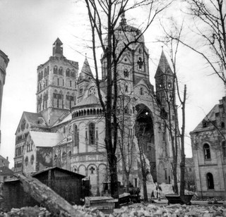 Das Münster nach der Zerstörung der Ostkonche