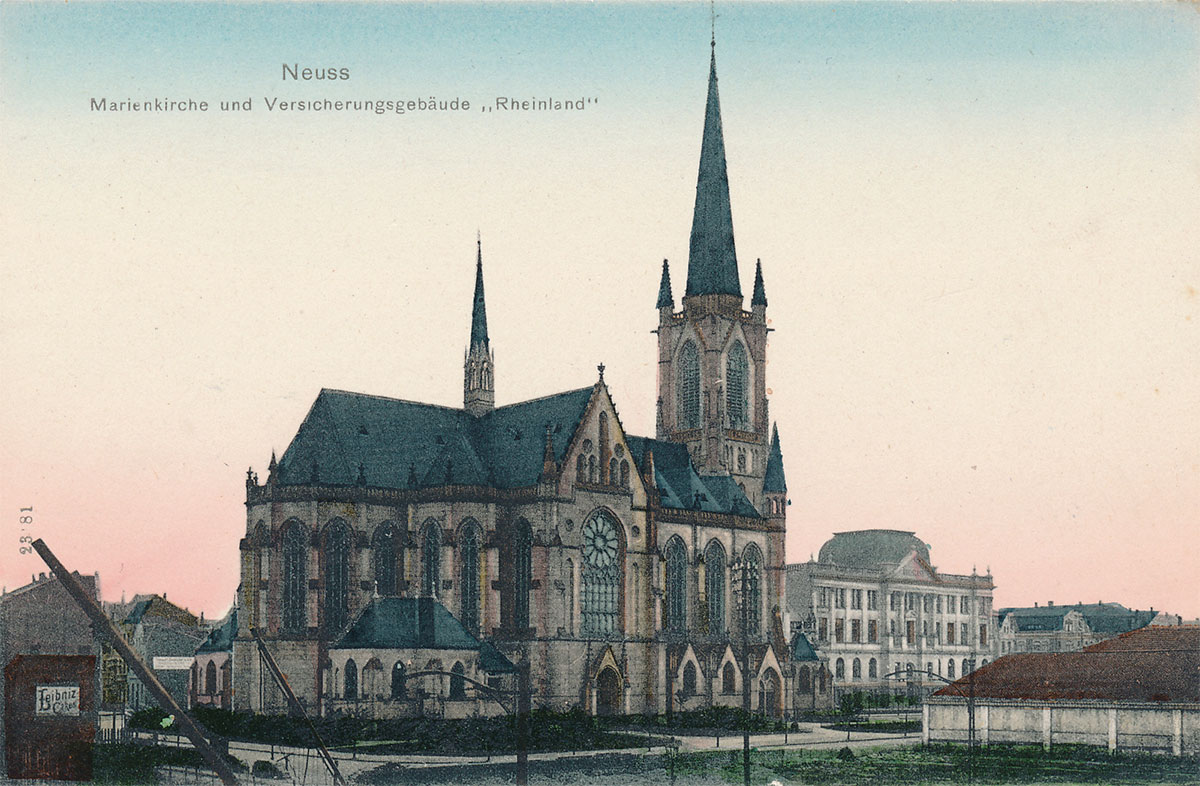 Rheinlandhaus mit Marienkirche