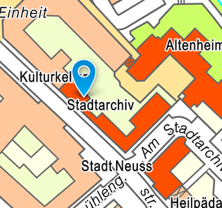 Stadtarchiv: Lageplan Innenstadt
