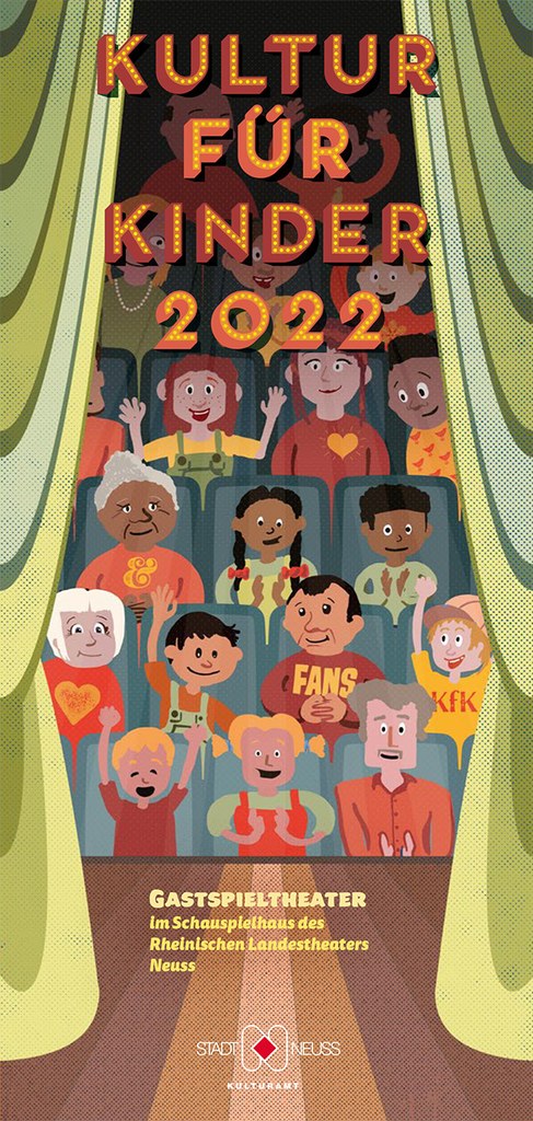 Titelblatt des Programmflyers zu »Kultur für Kinder 2022«