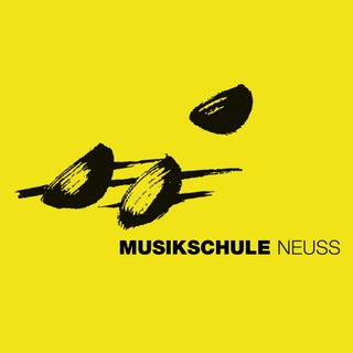 Logo »Musikschule« (gelb)