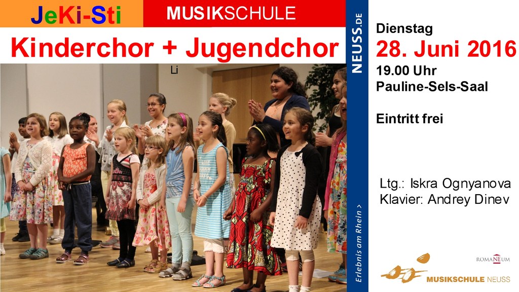 Konzert mit Kinderchor und Jugendchor