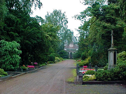 Foto: Hauptfriedhof an der Rheydter Straße