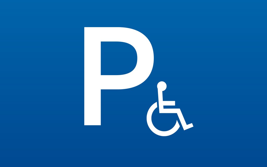 Behinderten-Parkplätze in der Neusser Innenstadt