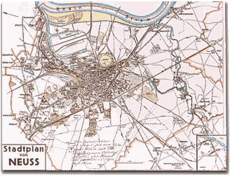 Neusser Stadtplan 1934