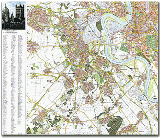 Neusser Stadtplan 1995