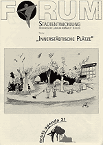 Deckblatt Forum Stadtentwicklung – Innerstädtische Plätze