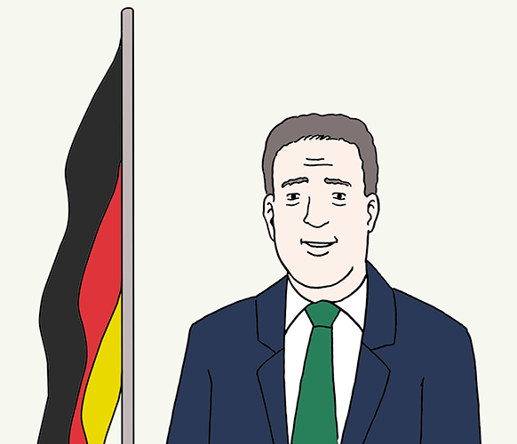 Bundes-Präsident von Deutschland.