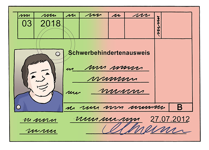 Schwer-Behinderten-Ausweis.